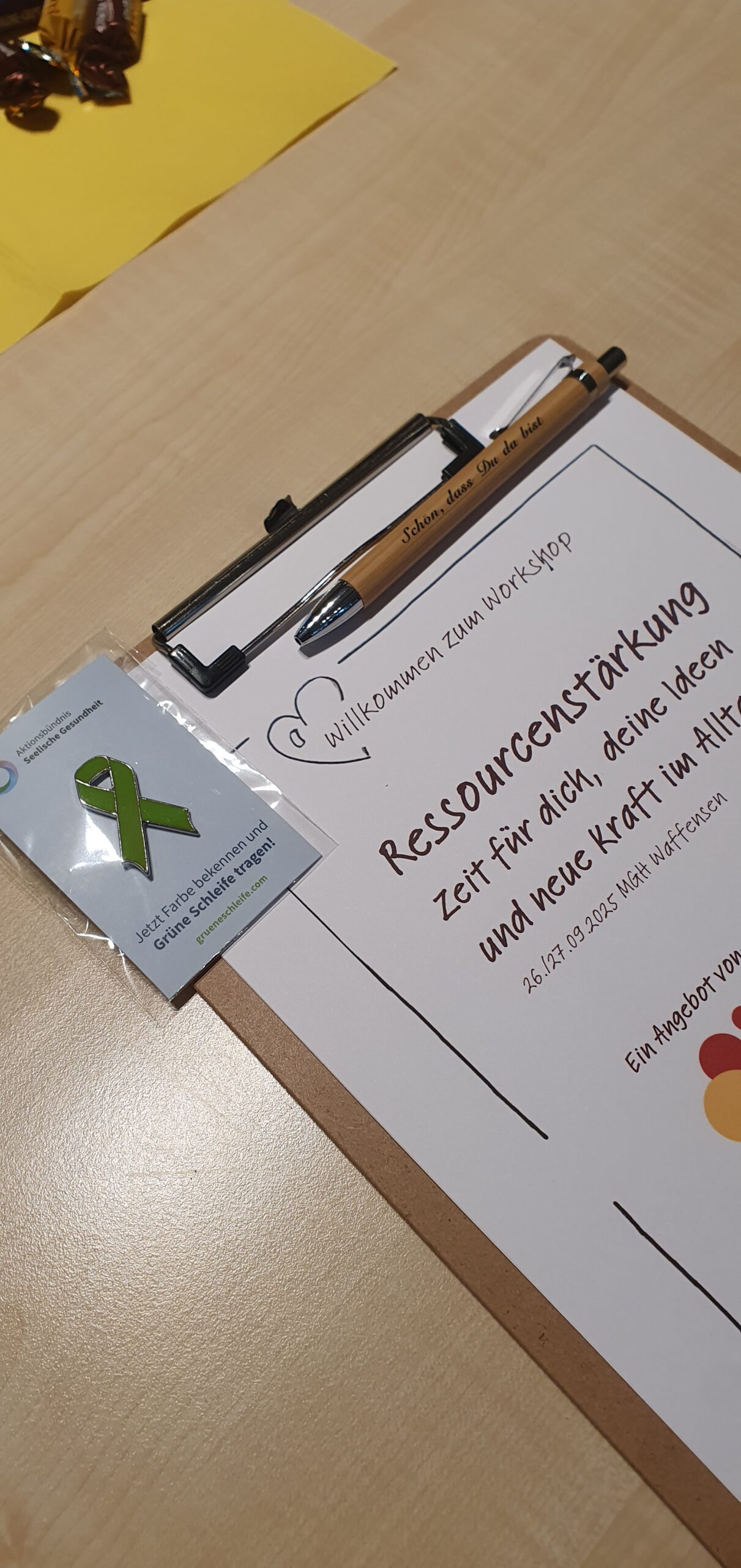 Workshop zur Ressourcenstärkung: Zeit für Dich, Deine Ideen und Deine Ziele